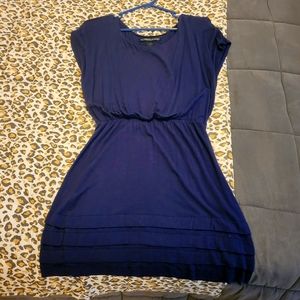 No Strings Attached blue dress